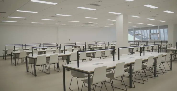 余姚公共文化中心图书馆座椅