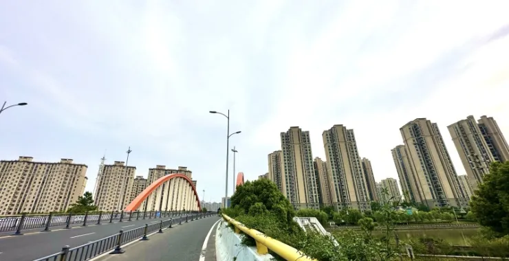 余姚姚江开丰桥护栏