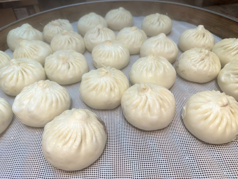 余姚太平洋自助餐中式大肉包包子