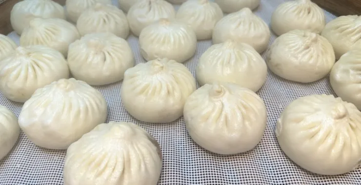 余姚太平洋自助餐中式大肉包包子