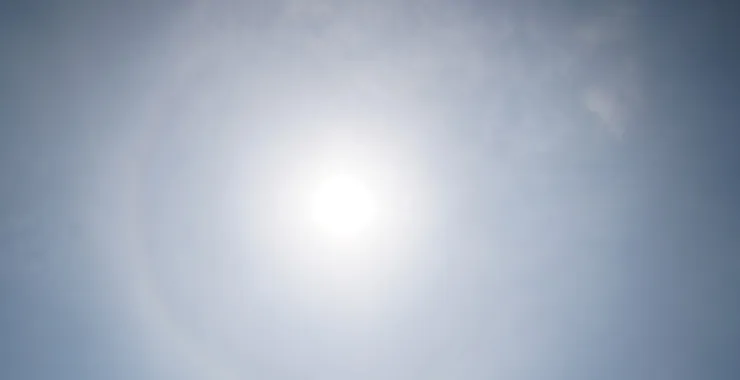 日晕气象天气天文