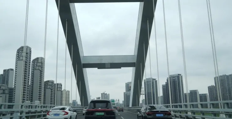 宁波高架大桥城市