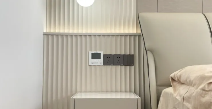 现代轻奢风探家卧室