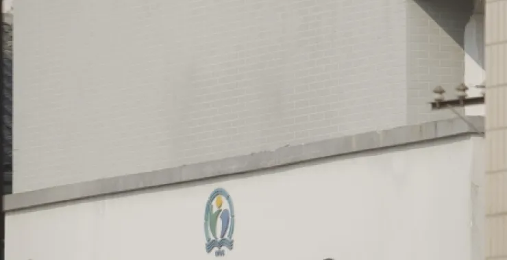 余姚实验一小拆迁小学校园