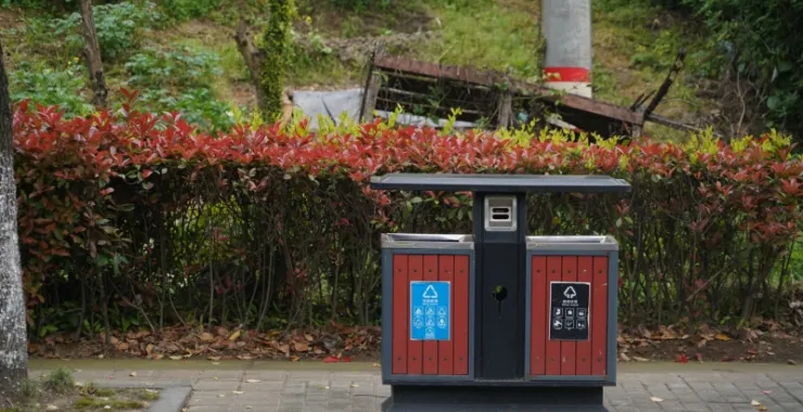 余姚街头垃圾桶垃圾箱