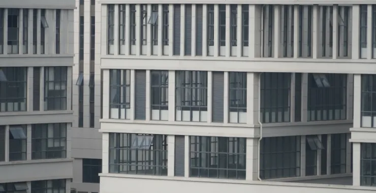 余姚高铁北站小区建设施工高楼建筑造房子