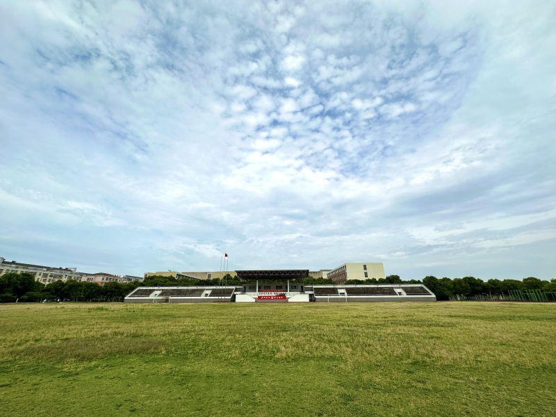 余姚市第二中学二中操场草皮司令台草坪足球