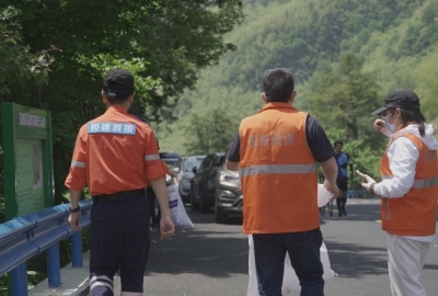 山地自行车四明山马拉松骑行比赛活动救援