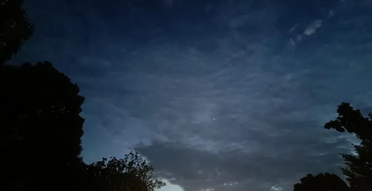 夜景天空高楼夜晚夜幕黑夜