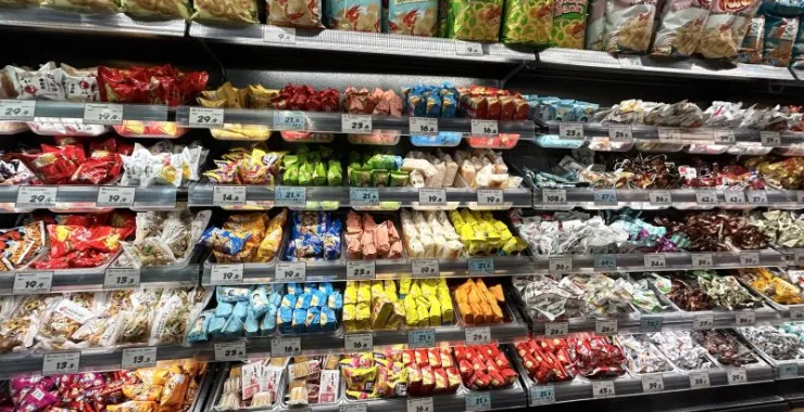 老婆大人零食食品货架