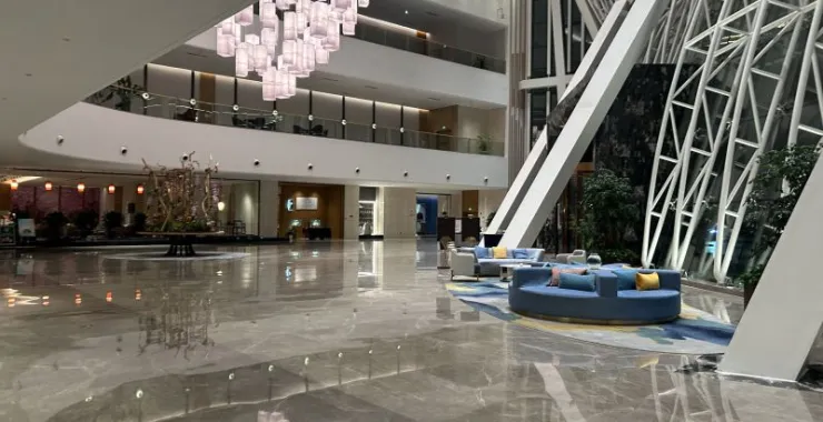 宁波伯瑞特酒店大厅大堂
