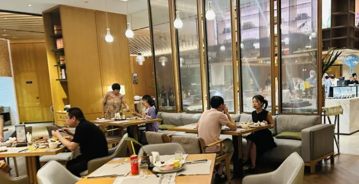 宁波伯瑞特酒店自助餐餐厅