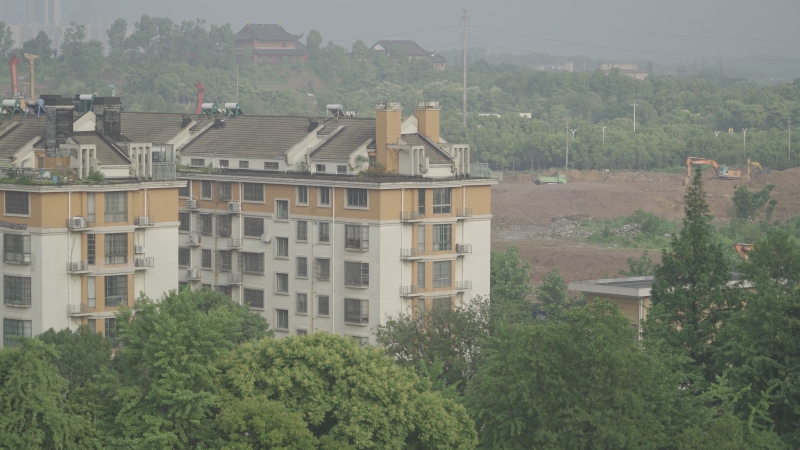 余姚名仕花园建设施工机器