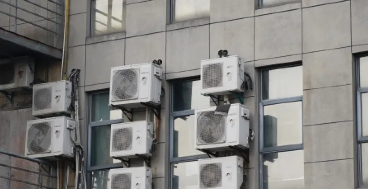 空调外机建筑大楼