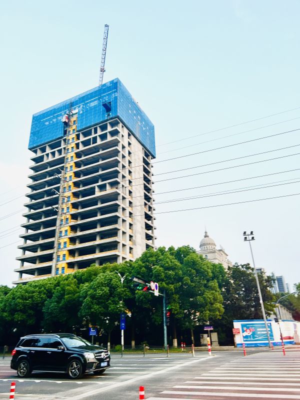 余姚城市建设建筑南雷南路宁波银行高楼