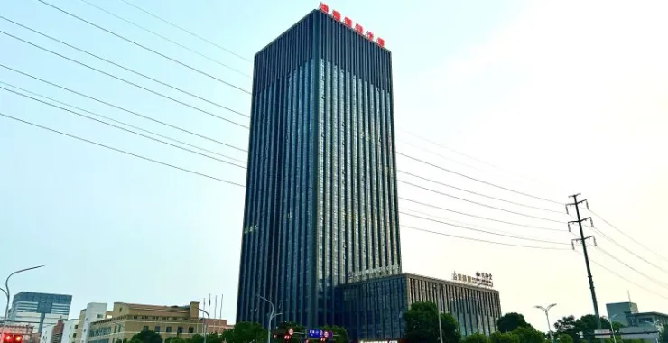 余姚中模国际大厦高楼建筑办公大楼