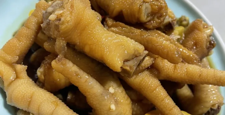 凉菜鸡爪美食凤爪