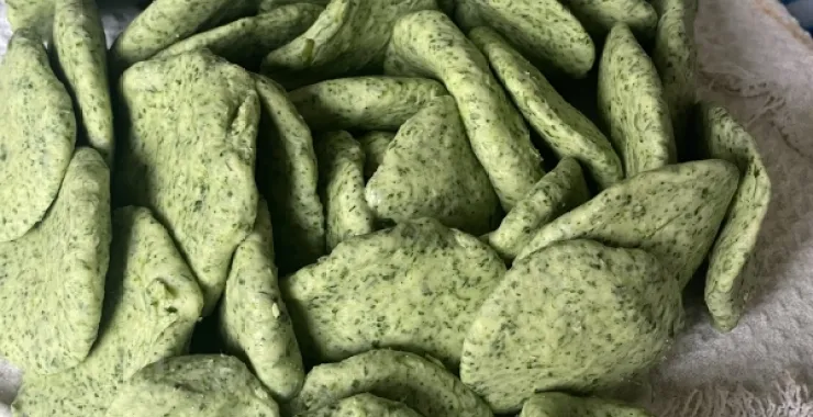 青麦果传统美食艾青果子