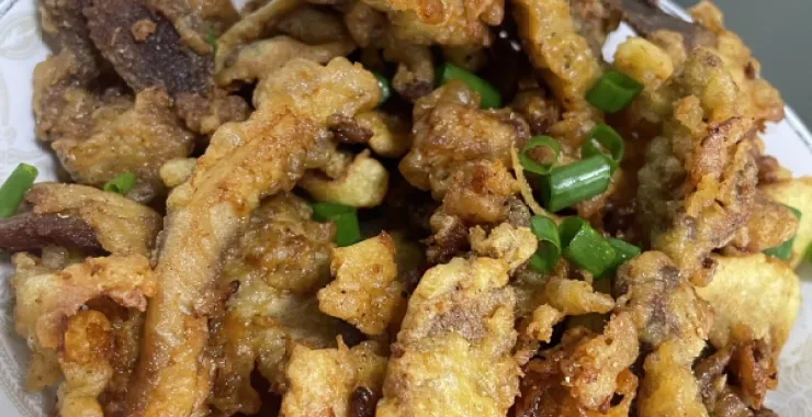 自制小酥肉美食川菜火锅美食