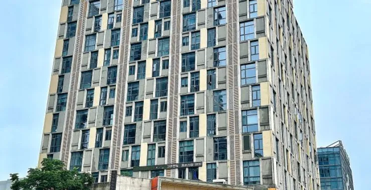 余姚万达商务写字楼办公中国银行建筑城市