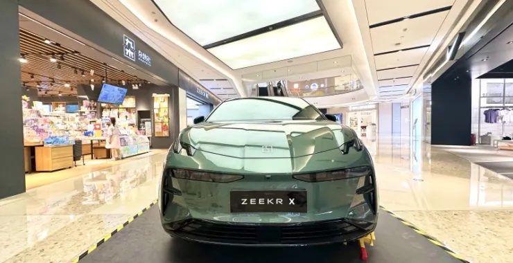 极客电动车新能源车ZEEPR X