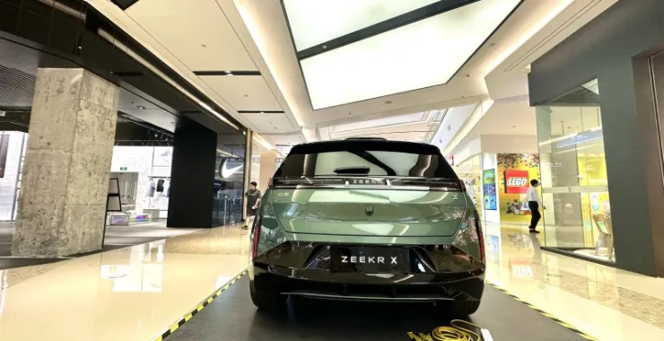 极客电动车新能源车ZEEPR X