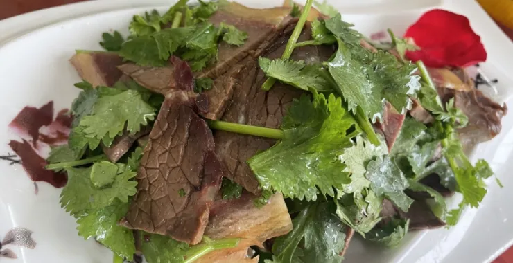 香菜牛肉凉菜