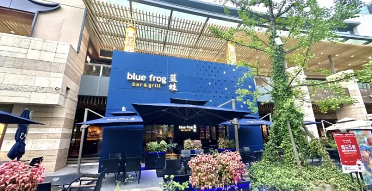 杭州远洋乐堤港室外商业街网红餐厅