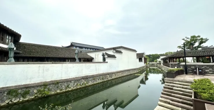 慈城古县城河道古建筑