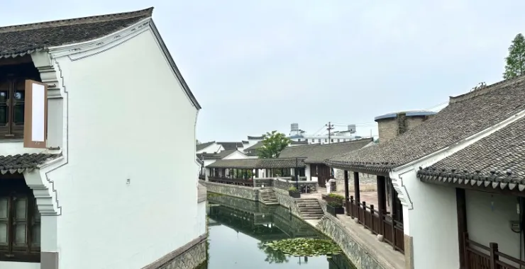 慈城古县城河道古建筑