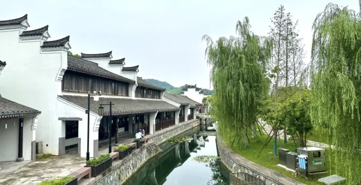 慈城古县城河道古建筑
