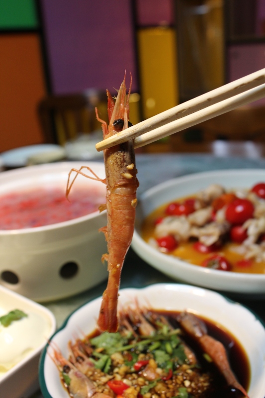 甜虾细节图