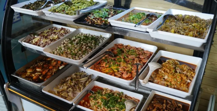 展示柜美食生鲜熟醉