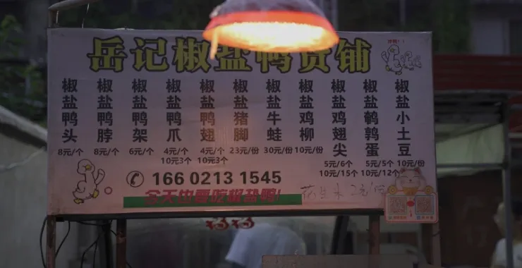 网红美食鸭货