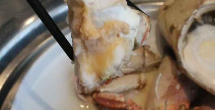 蒸海鲜面包蟹
