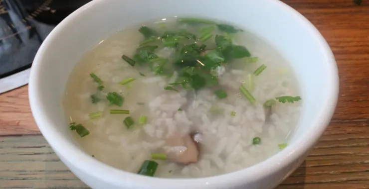 海鲜粥细节图