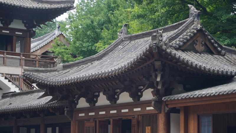 杭州径山寺建筑寺庙