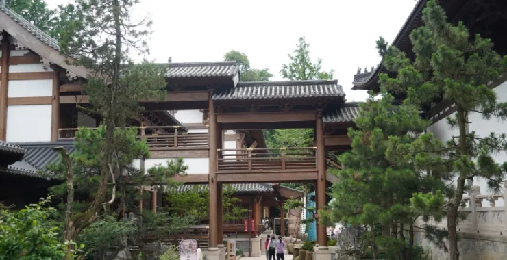 杭州径山寺建筑寺庙