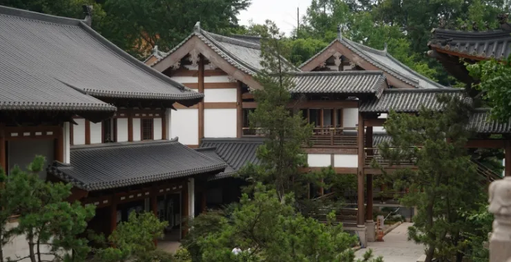 杭州径山寺建筑景观