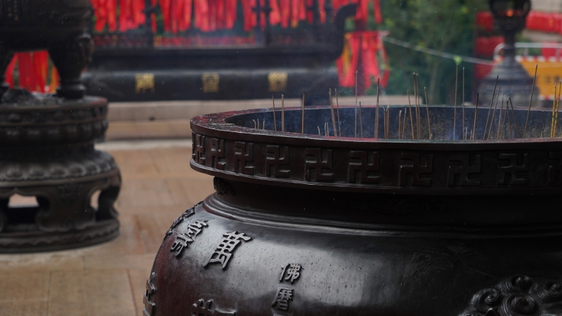 杭州径山寺烧香
