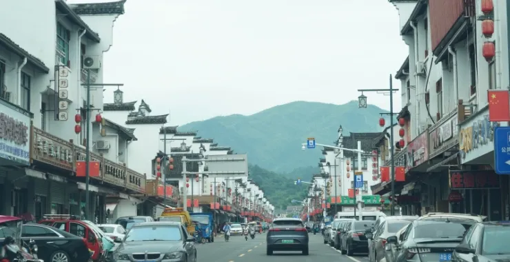 梁弄正蒙街道路