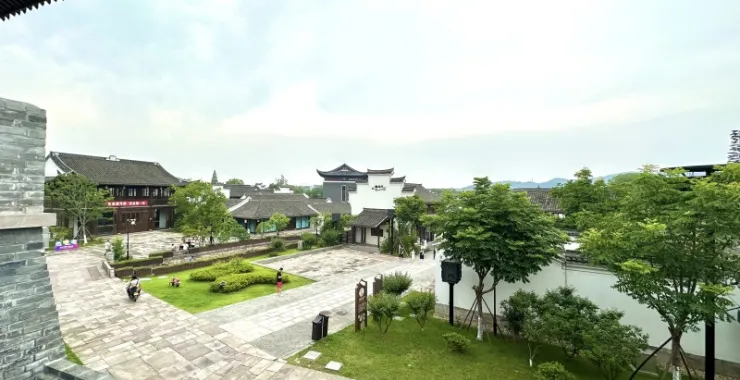  慈城古县城仿古建筑