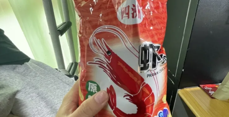 虾条美食零食小吃