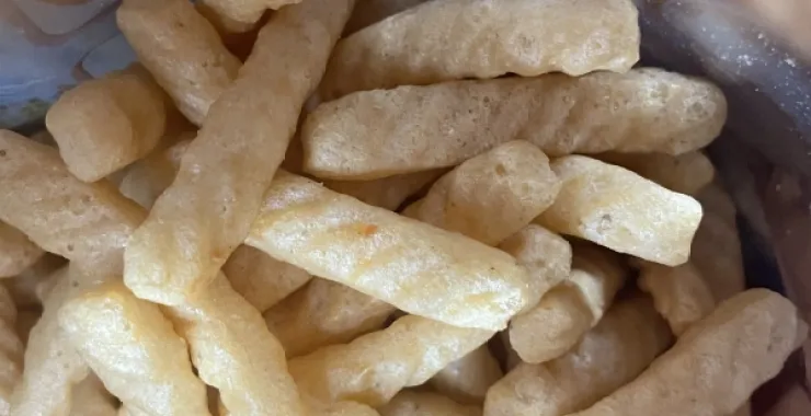 虾条美食零食小吃