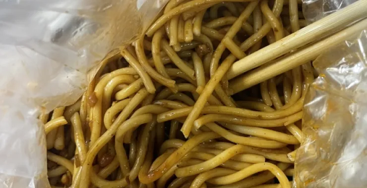 凉拌面午餐美食面食