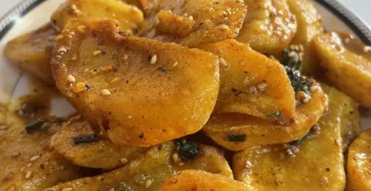 烤土豆云南美食