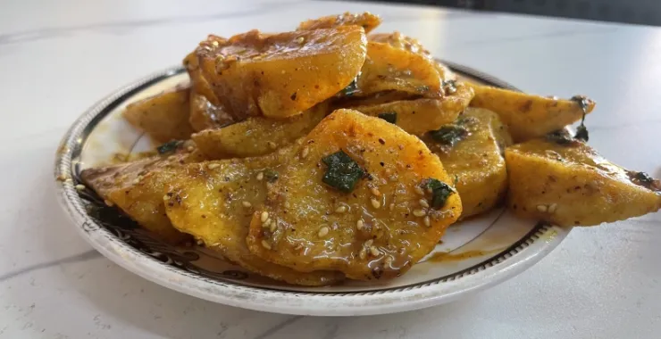烤土豆云南美食