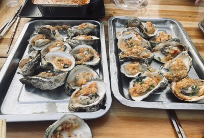 烧烤烤生蚝夜宵宵夜大牌档
