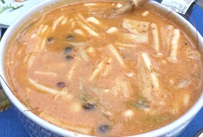 网红美食泰国菜冬阴功汤