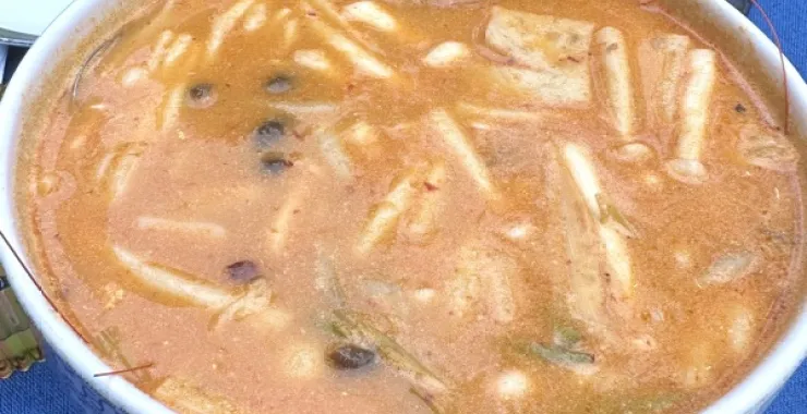 网红美食泰国菜冬阴功汤